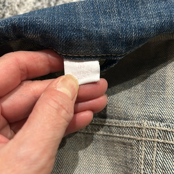 Girl’s GAP Jean Jacket Sz Medium 8 - Picture 3 of 3